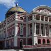 O famoso Teatro Amazonas. Estamos mesmo de volta a Manaus, a capital do estado